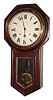 C.1906, Ansonia Clock Co., "Regulator A", 8-day time and strike wall clock, needs work