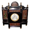 C.1880, Ansonia Clock Co., "Alhambra", 8-day time/strike mantel clock.