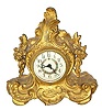 C.1905, Waterbury Clock Co., "Sheba", 30-hour mantel timepiece.