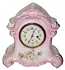 C.1930 New Haven Clock Co., 30-hour porcelain mantel timepiece.
