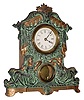 Mixed Lot (still nice), American Clock Co, NY cast front clock, now with Welch, 8-day striking movement and fancy gong.