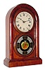 C.1890, New Haven Clock Co., 8-day time/strike, "Venetian" type mantel clock.