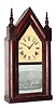 C.1865, (Mixed lot) William L. Gilbert and Co., 8-day time/strike steeple case, with Ingraham movement.