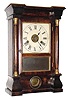 C.1875, Seth Thomas Clock Co., "Column", 30-hour time/strike mantel clock.