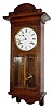 C.1920, Ansonia Clock Co., "Rosario", 8-day time and gong strike wall clock.