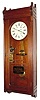 C.1900. E. Howard and Co., Watchman's Clock, 8-day weight driven timepiece, with recording device for marking the time of the watchman's round on rotating graph paper.
