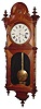 C.1878, Welch, Spring and Co., Regulator No. 5, 8-day, 2-weight time in walnut.