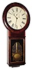 C.1880, Seth Thomas, Regulator No. 1, in a rosewood case, and with round movement and front hung pendulum.