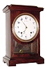 C.1760, LePaute, (Jean Andre), Paris, 8-day, crown/verge, countwheel strike, mahogany over oak carcass bracket clock..