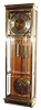 C.1920, Junghans, 2-Wt Moderne Regulateur, in a brass and beveled glass case.