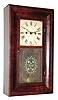 C.1855, Wm. S. Johnson, New York, Miniature OOG, with uncommon 2-weight S. B. Terry movement.