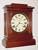 C.1900, Seth Thomas, HOTEL, Mahogany cased front desk clock, 8-day, time and strike.