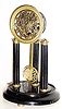 C.1830, Austrian, Grand Sonnerie Skeleton Clock, approx 40 hour running duration, with a finely pierced dial, frame and pendulum.