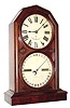 C.1885, Seth Thomas, Parlor Calendar No. 5, in walnut, 8-day, time and strike, double dial perpetual calendar.