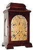 C.1795, Robert Rentch, London, 2-Fusee, Crown Verge, Engraved movement, in a later mahogany bracket style case.