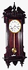 C.1905, Waterbury Clock Co., "ETON", oak cased, 8-day, spring driven wall regulator.