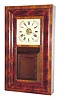 C.1880, Seth Thomas, 8-Day OG, time, strike and alarm, in a rosewood veneer case with original finish.