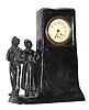 C.1920 Unknown, 30-hour lever movement novelty timepiece.