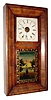 C.1860 Ansonia Brass Co., Ansonia, Conn., 8-day time/strike, double door, OOG shelf clock.