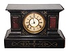 C.1891 Ansonia Clock Co., "Venice", 8-day time/strike mantel clock.