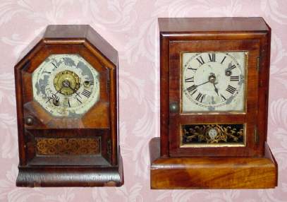 Lot of 2: Seth Thomas One Day Cottages: — Antique Clocks Price Guide