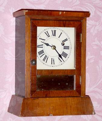 C.1880, Seth Thomas Clock Co., Thomaston, Conn., "Cottage "D", 30-hour cottage timepiece. — Antique Clocks Price Guide