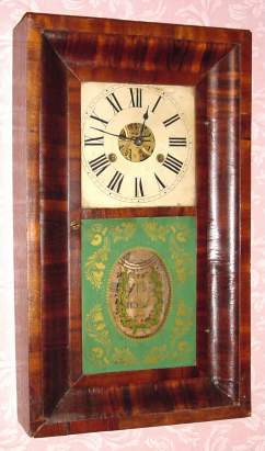 C.1850, George Marsh, Winchester, Conn., 30-hour OG shelf clock. — Antique Clocks Price Guide