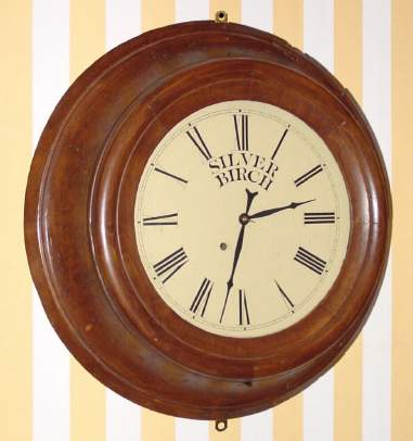 C.1855, Chauncey Jerome, 8-day gallery timepiece, unsigned. — Antique Clocks Price Guide