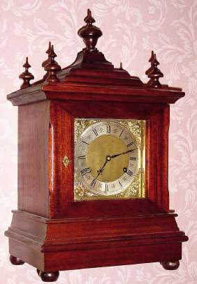 C.1911, New Haven Clock Co., "Chime No. 4" , 8-day Westminster chime, Wilcox patent mantel clock. — Antique Clocks Price Guide