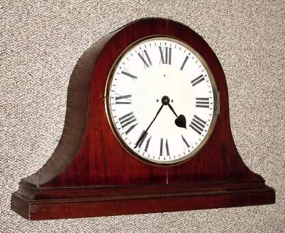 C.1890 English, /Mixed Lot/ 8-day 2-fusee, Giant tambour clock. — Antique Clocks Price Guide