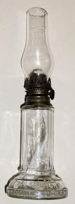 C.1900, American, "Grand Vals" TIME INDICATING LAMP, in very good original condition. — Antique Clocks Price Guide