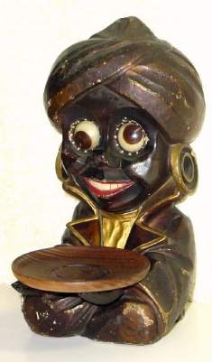 C.1948, German, Oswald / OSUHR, cast composition "SHEIK" novelty timepiece, 1-day, as-found. — Antique Clocks Price Guide