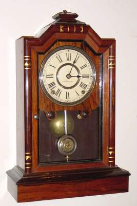 C.1886, Seth Thomas, Thomaston, Conn, ATLANTA, from their "City" series of clocks, in rosewood. — Antique Clocks Price Guide