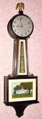 C.1929, New Haven Clock Co., "WILLARD" , model, 8-day weight driven timepiece. — Antique Clocks Price Guide