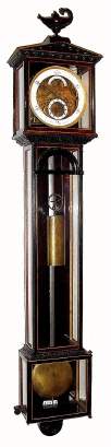 C.2005, Modern, J. Thiel, in Wien, long running laterndluhr timepiece with calendar, 90 days. — Antique Clocks Price Guide