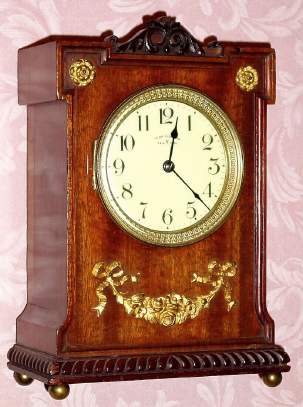 C.1905, Year Clock Co., New York, Lever escapement, year running, French style mantel clock. — Antique Clocks Price Guide
