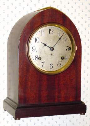 C.1915, Seth Thomas Clock Co., Thomaston, Conn, 8-day time/strike Sonora chime, 5-bell mantel clock. — Antique Clocks Price Guide