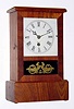  C.1870, E. N. Welch, Forestville, Conn, Cottage , 30-hour, timepiece, in a mahogany case. 