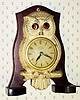  C.1940, United Electric Clock Corp., Brooklyn, NY, Owl Moving Eye, 110v, electric timepiece, the eyes moving from right to left while running. 