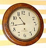  C.1924, Seth Thomas Clock Co., Thomaston, Conn., "Chatham" , 8-day round gallery timepiece. 
