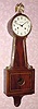  C. 1985, Seth Thomas Clock Co., Norcross, Georgia, Plymouth Hollow , time and rod strike banjo clock (marked Germany on dial). 
