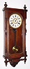  C.1880, Ansonia Clock Co., NY, QUEEN ELIZABETH, 8-Day time and strike, oak case, LESS top crest. 