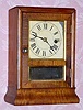  C.1865, Seth Thomas Clock Co., Plymouth Hollow, "Cottage "B", 30-hour cottage timepiece. 