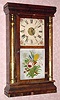  C.1880, Seth Thomas, Thomaston, Conn, 8-day, time + strike column shelf clock. 