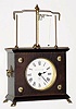  C.1975, The Horolovar Co. (C. Terwilliger, NY) , IGNATZ Flying Pendulum Clock, repro of the Jerome and Co. original. 