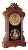  C.1881, E. Ingraham and Co., Bristol, Conn., "Phenix", 8-day time/strike/alarm mantel clock. 