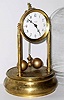  C.1904, Tiffany Electric Mfg. Co., "Never Wind", Battery timepiece.