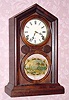  C.1905, E. Ingraham and Co., "Doric" , 8-day time/strike mantel clock. 