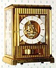  C.1960, Swiss, LeCoultre, ATMOS, perpetual running clock, wound automatically by changes in temperature and pressure, serial No. 69374. 