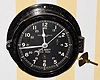  C.1942 Chelsea Clock Co., Boston. Mass., 8 -day U.S. Navy deck or Engine room timepiece type B in a bakelite case with a 12/24 hour dial. 